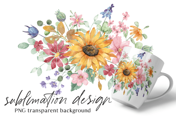 Download Sunflower, Wild Flowers, Sublimation Png - Wild Collection