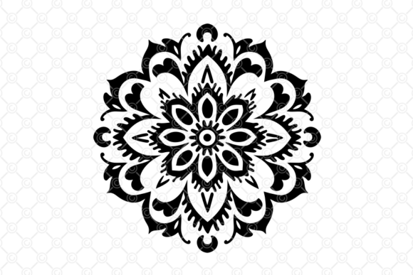 Download Indian Rangoli SVG, Decorative Art, 093 - Indian rangoli Collection
