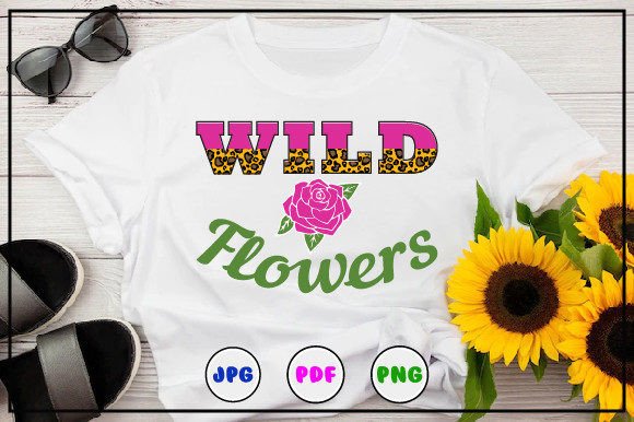 Download Wild Flowers Sublimation Design - Wild Collection