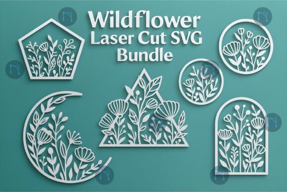 Download Wildflower Laser Cut SVG Bundle - Wild Collection