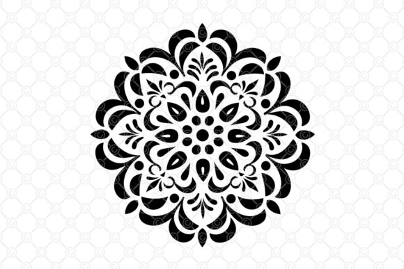 Download Indian Rangoli SVG, Decorative Art, 060 - Indian rangoli Collection