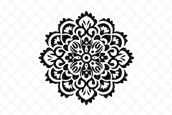 Download Indian Rangoli SVG, Decorative Art, 070 - Indian rangoli Collection